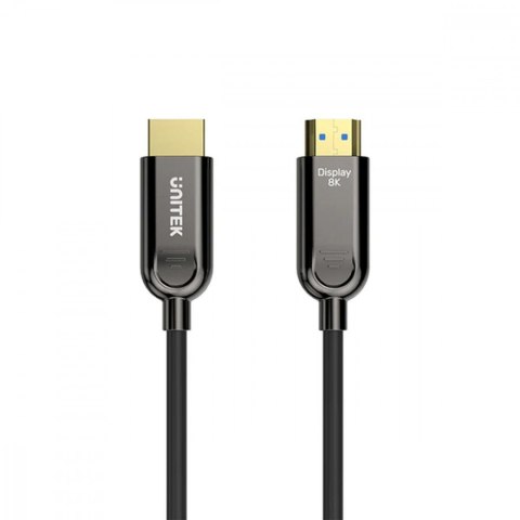 Unitek Kabel optyczny HDMI 2.1 AOC 8K 120Hz 15m; C11085GY01-15M