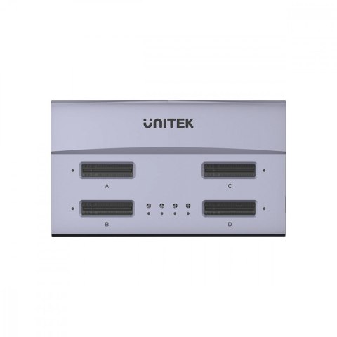 Unitek Stacja klonująca dyski 4x M.2 SSD, USB 4; S1243BGY01-EU