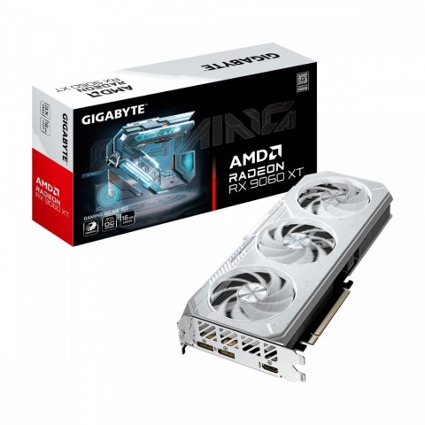 Gigabyte Karta graficzna Radeon RX 9060XT GAMING OC WHITE 16GB GDDR6 128bit HDMI/2DP