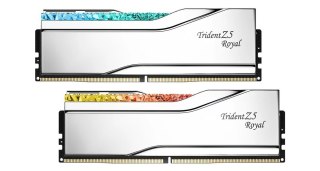 G.SKILL Pamięć PC - DDR5 96GB (2x48GB) Trident Z5 Royal RGB 6800MHz CL34 Silver