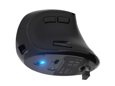 Natec Mysz wertykalna EUPHONIE PRO 2400DPI BT 5.0 bezprzewodowa czarna