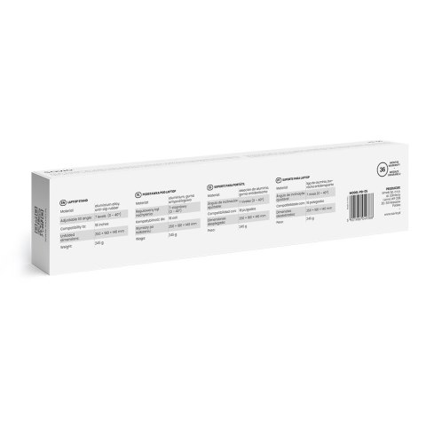 Savio Przenośna podstawka biurowa pod laptop/tablet PB-05
