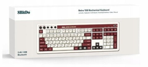 8BitDo 108 Mechanical Keyboard Fami Ed.