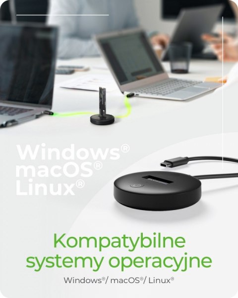 IcyBox Stacja dokująca dla NVMe+SATA SSD IB-1610MCD-C31