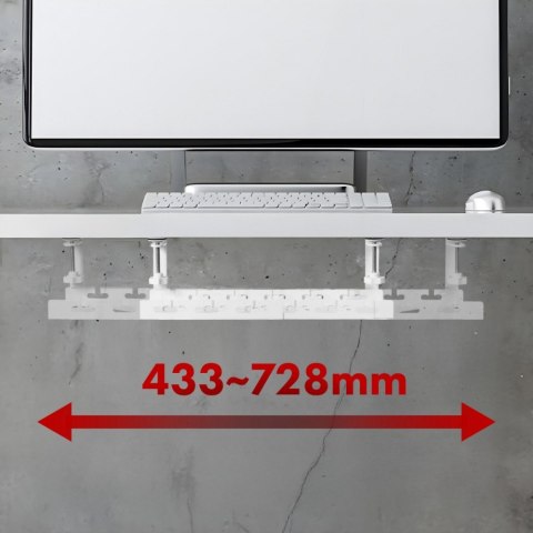 Maclean Organizer podbiurkowy na kable MC-103W