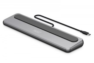 Digitus Stacja dokująca USB-C 12 portowa, max. 8K/30Hz z HDR, HDMI, DP, max. 3 monitory (MST), USB-C 3.2 Gen2, Gigabit Ethernet, SD/Micr