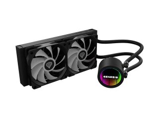 Genesis Chłodzenie wodne HYDRIA GENESIS 240 ARGB czarne