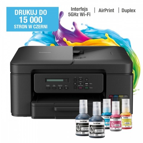 Brother Urządzenie wielofunkcyjne DCP-T730DW RTS A4/USB/WiFi/ADF20/16ipm