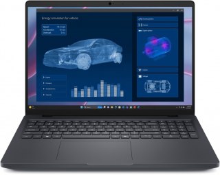 Dell Stacja robocza Dell Pro Max 16 MC16255 Win11Pro AMD Ryzen 340|16GB|256GB|FgrPr&SmtCd|FHD Cam&Mic|WLAN+BT|16.0 FHD+|4 Cell|100W/3