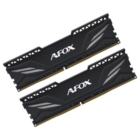 AFOX Pamięć do PC DDR4 16GB (2x8GB) Gaming 3200MHz CL16 XMP2 czarna