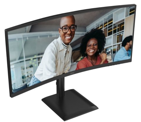 AOC Monitor CU34E4CV 34 cale 120Hz Curved VA HDMIx2 DP RJ45 HAS Głośniki