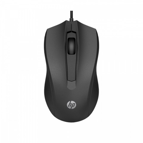HP Inc. Mysz przewodowa 100 Czarna 6VY96AA#ABB