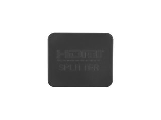 Lanberg Splitter video HDMI- 2x HDMI 4K + port USB-C czarny