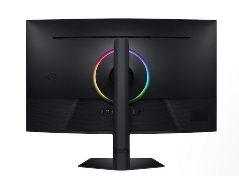 Samsung Monitor 37 cali Odyssey G7 G75F VA 3840 x 2160 UHD 16:9 2xHDMI 1xDP 1xUSB-B 2xUSB-A 1ms 165Hz zakrzywiony 3Yd2d (LS37FG750EUXEN)