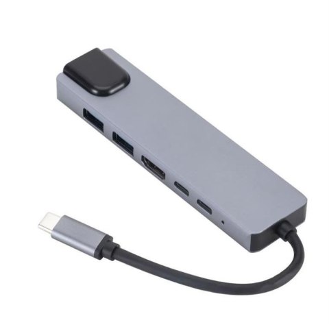 Gembird Adapter USB-C Hub USB-C/A LAN HDMI