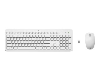 HyperX Klawiatura z myszą 230 Combo Bezprzewodowa Biała 3L1F0AA#ABB