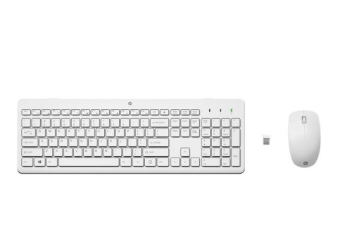 HyperX Klawiatura z myszą 230 Combo Bezprzewodowa Biała 3L1F0AA#ABB