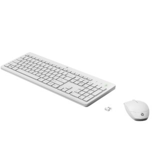 HyperX Klawiatura z myszą 230 Combo Bezprzewodowa Biała 3L1F0AA#ABB