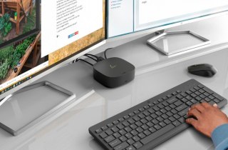 HP Inc. Klawiatura z myszą HP 330 Bezprzewodowa Czarna