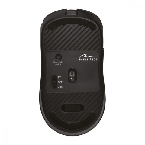 Media-Tech Bezprzewodowa mysz 2w1 (BT/RF)SILENT&RECHARGE