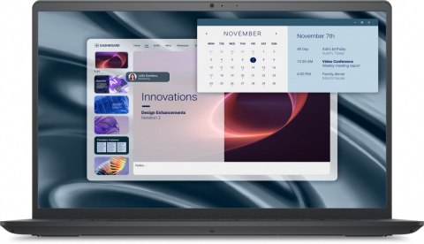Dell Laptop Dell Pro 15 Essential PV15255 W11P R3-7320U|8GB|512GB|AMD Radeon 610M|FgrPr|WLAN+BT|15.6 FHD|BcklKb|3C|65W|3YPS Carbon Bl